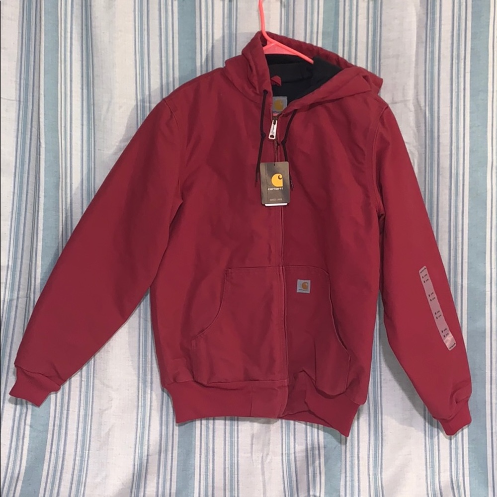 Cathartic sandstone quilted flannel active jacket